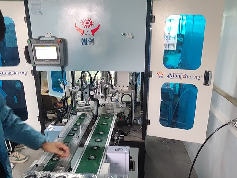 火狐扇叶点胶入磁机（星亮）