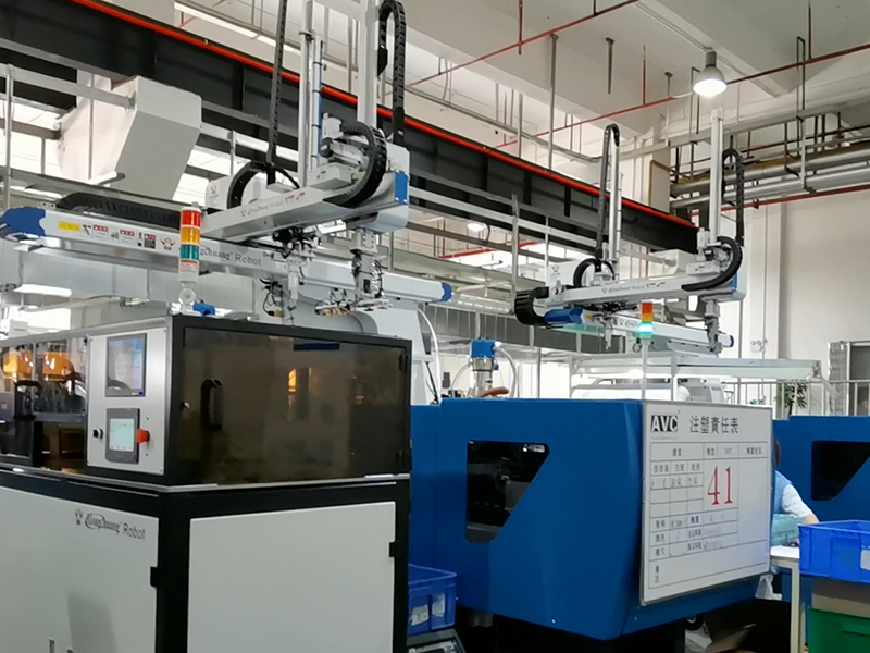 火狐机械手视觉马达壳自动化